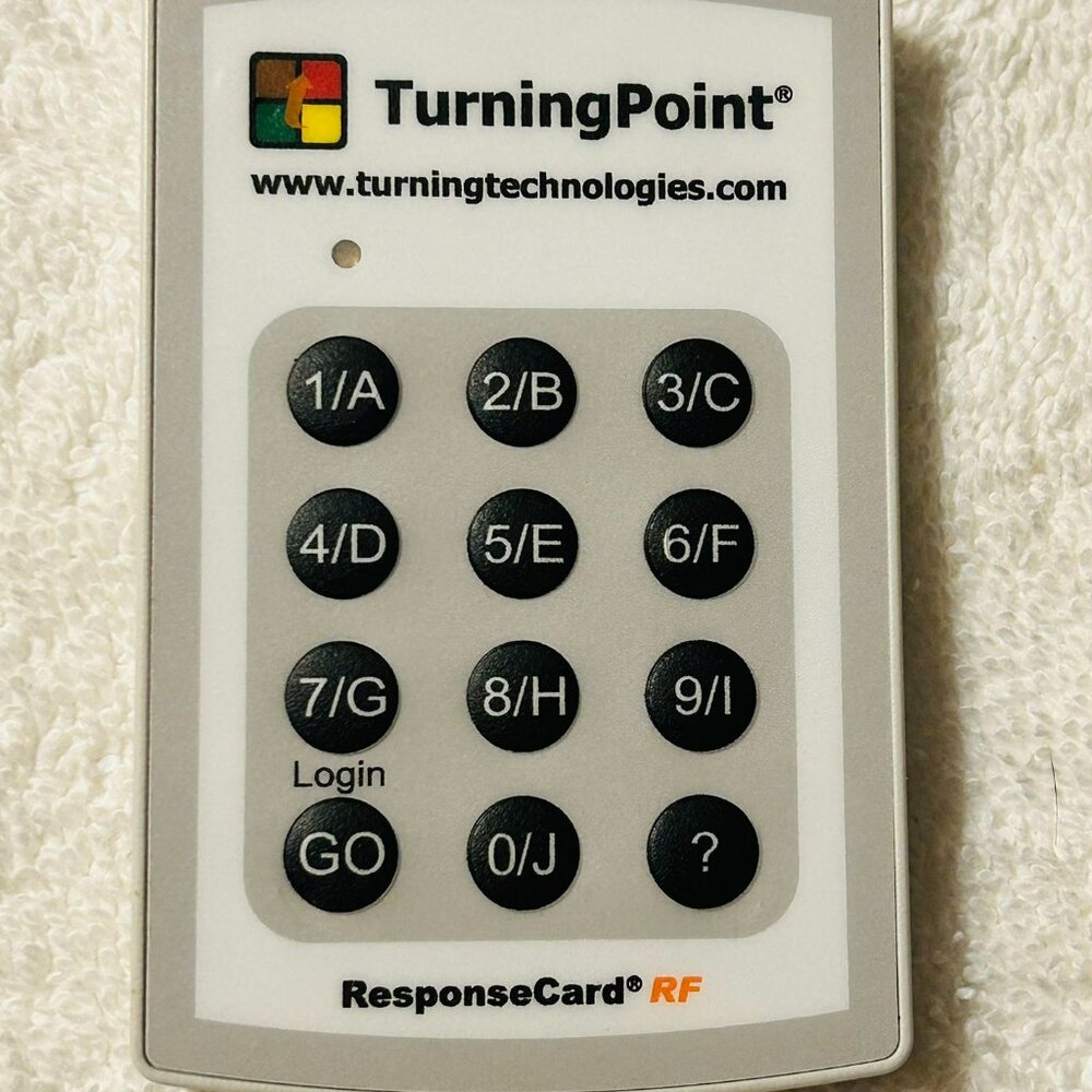 Turning Technologies RCRF-01 Remote Control